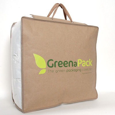 Fiche produit : Le GreenaPack Recykraft pour couettes - Modèle déposé