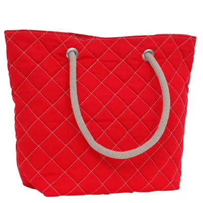 Fiche produit : Quilted cotton tote bag