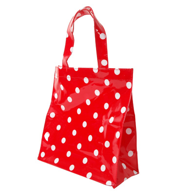 Fiche produit : Le PVC-coated tote Pois