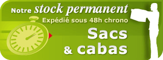 Sacs et cabas en stock.